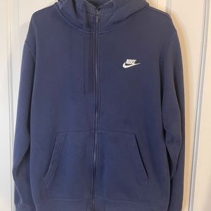 Navy blue Nike Hoodie